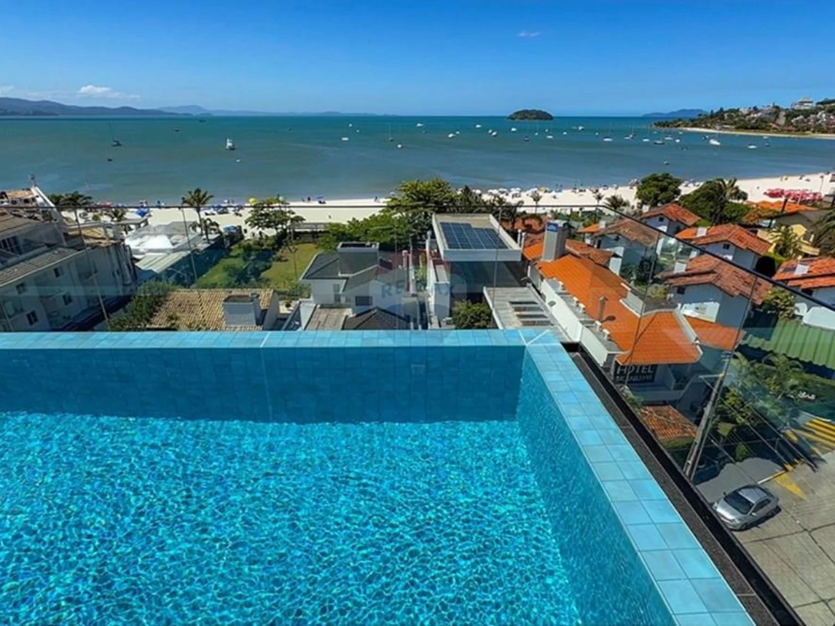 Apartamento Mobiliado com Vista para o Mar e Piscina no Rooftop – Jurerê Internacional, Florianópolis
