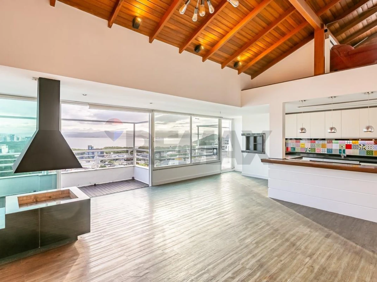 Cobertura 3 quartos com vista para o mar à venda — Itacorubi, Florianópolis